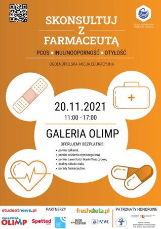 "Skonsultuj z Farmaceutą: insulinooporność" w Galerii Olimp | materiały organizatora