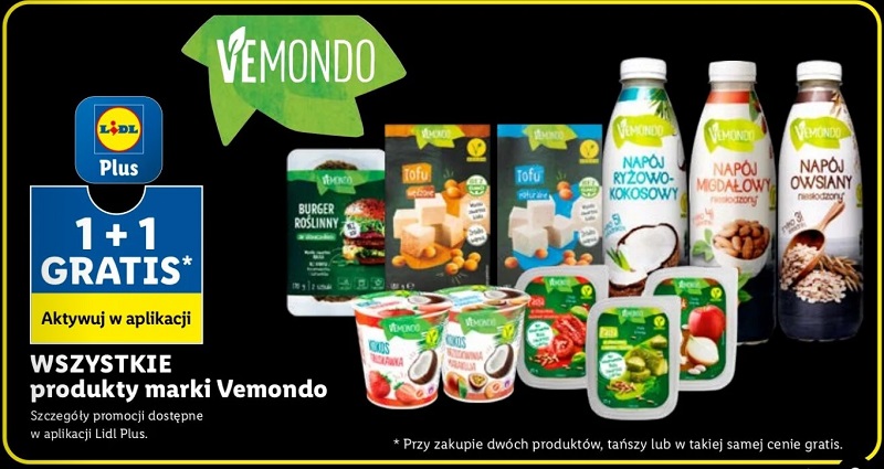 Promocja na Black Friday w Lidlu na produkty marki Vemondo