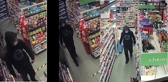 Policja publikuje zdjęcia mężczyzny, który ukradł czekolady