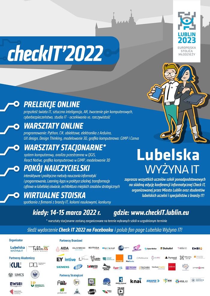 Plakat CheckIT 2022