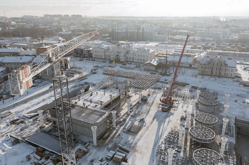 Budowa Dworca Metropolitalnego w Lublinie