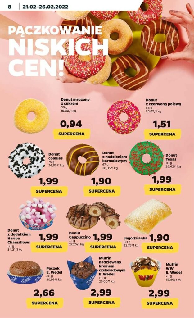 Tłusty czwartek w Netto 2022 - promocje na pączki i donuty
