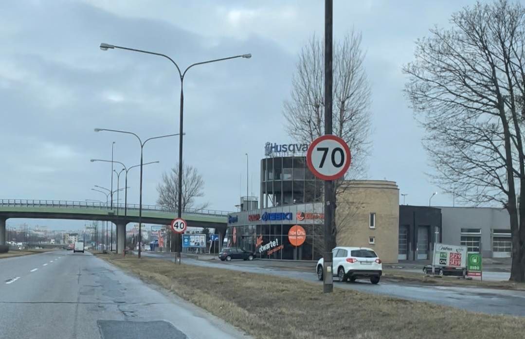 Ograniczenie prędkości na al. Witosa w Lublinie