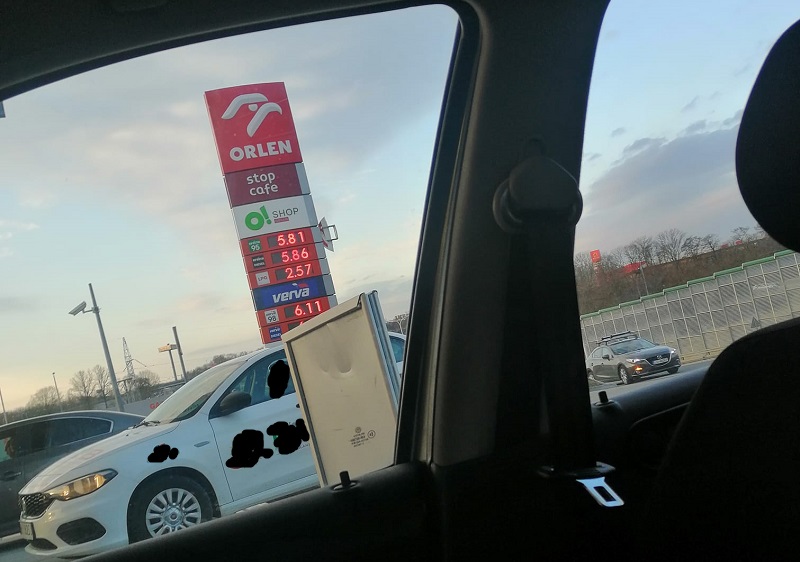 Wzrost cen paliw na stacjach Orlen