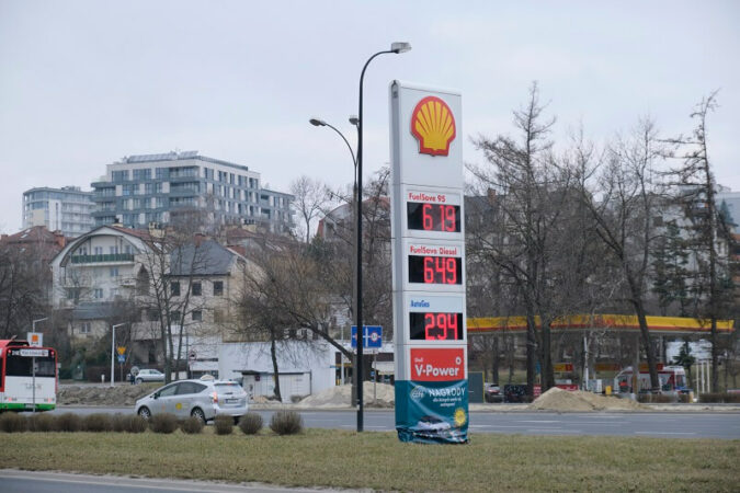 Cena paliw na stacji Shell