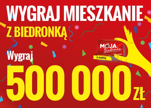 Wygraj mieszkanie z Biedronką - 500 tysięcy złotych