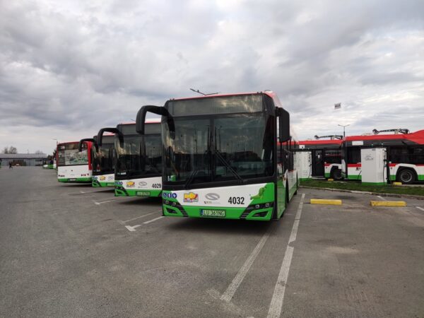 Elektryczne autobusy marki Solaris wyjechały na ulice Lublina