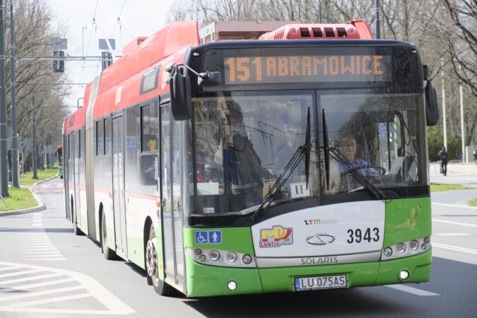 Trolejbus MPK Lublin na linii 151