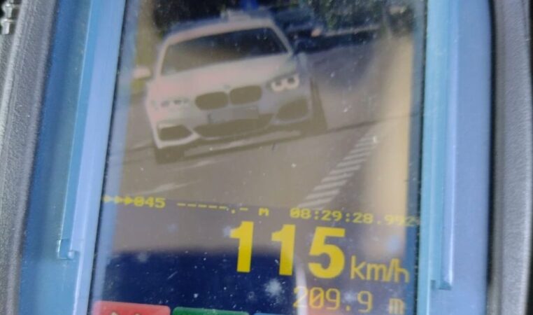 Kierowca BMW poruszał się po ul. Poligonowej z prędkością 115 km/h