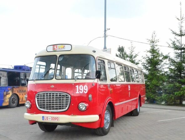 Zabytkowy autobus "Gutek" należący do MPK Lublin