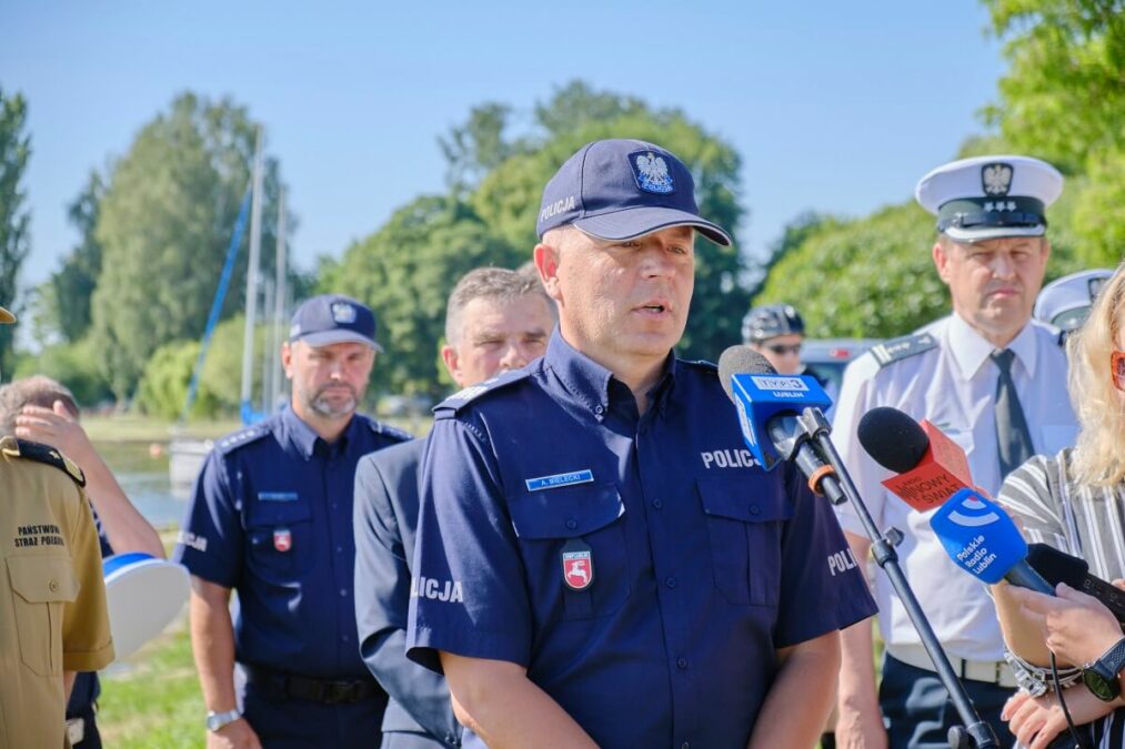 Komendant wojewódzki Policji w Lublinie nadinsp. Artur Bielecki