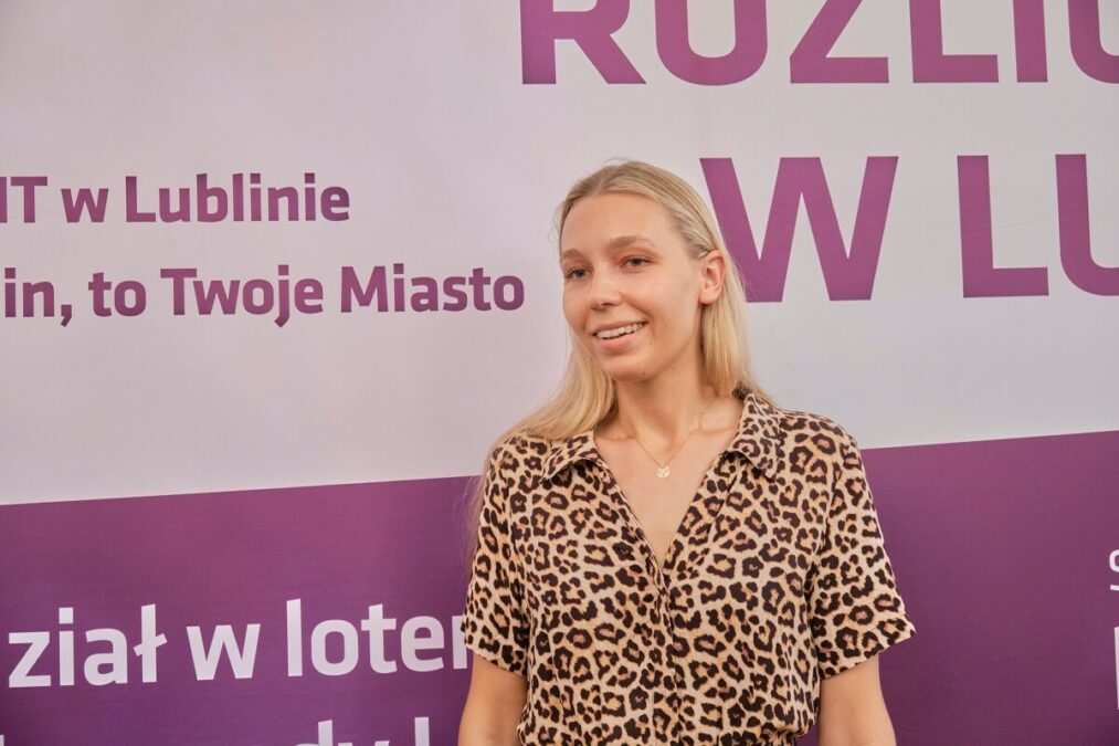 Pani Beata z Lublina wygrała samochód w loterii Rozlicz PIT w Lublinie