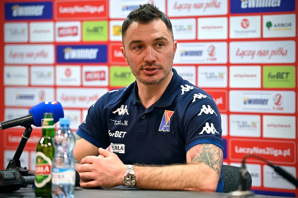 Marek Saganowski nie będzie już trenerem piłkarskiego Motoru Lublin