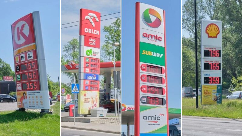 Benzyna prawie po 8 zł na stacjach Circle K, Orlen, AMIC Energy i Shell