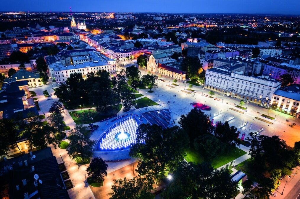 Fontanna na placu Litewskim