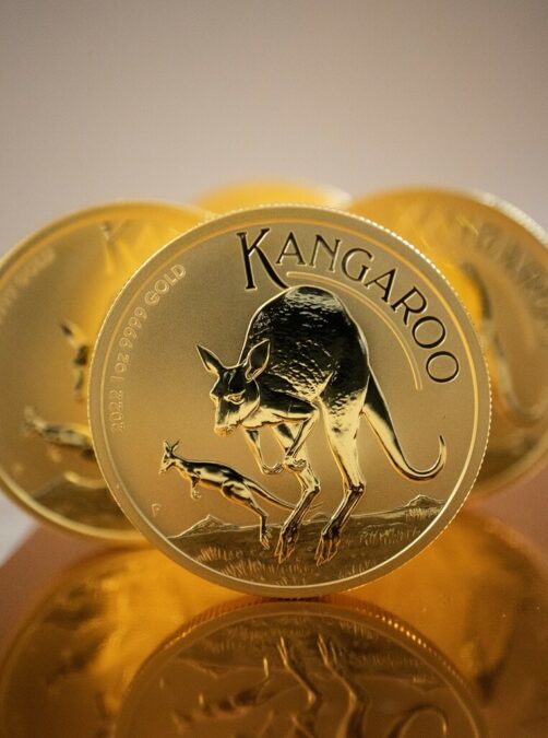 Moneta Złoty Australijski Kangur 2022