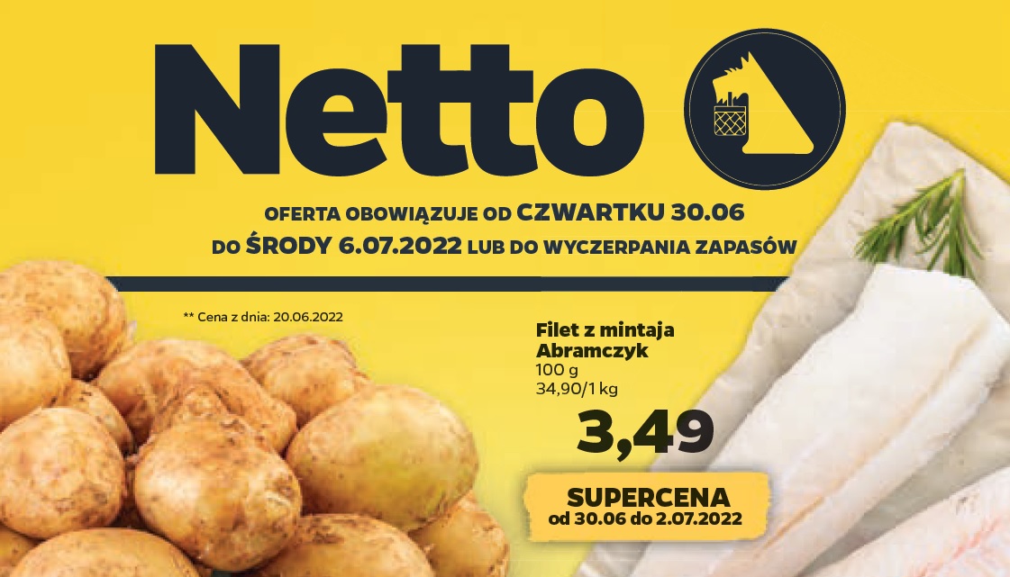 Netto nowa gazetka 30.06-6.07. Promocje w Netto od czwartku 30 czerwca