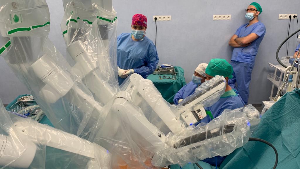 Operacje z użyciem robota da Vinci w szpitalu przy al. Kraśnickiej w Lublinie