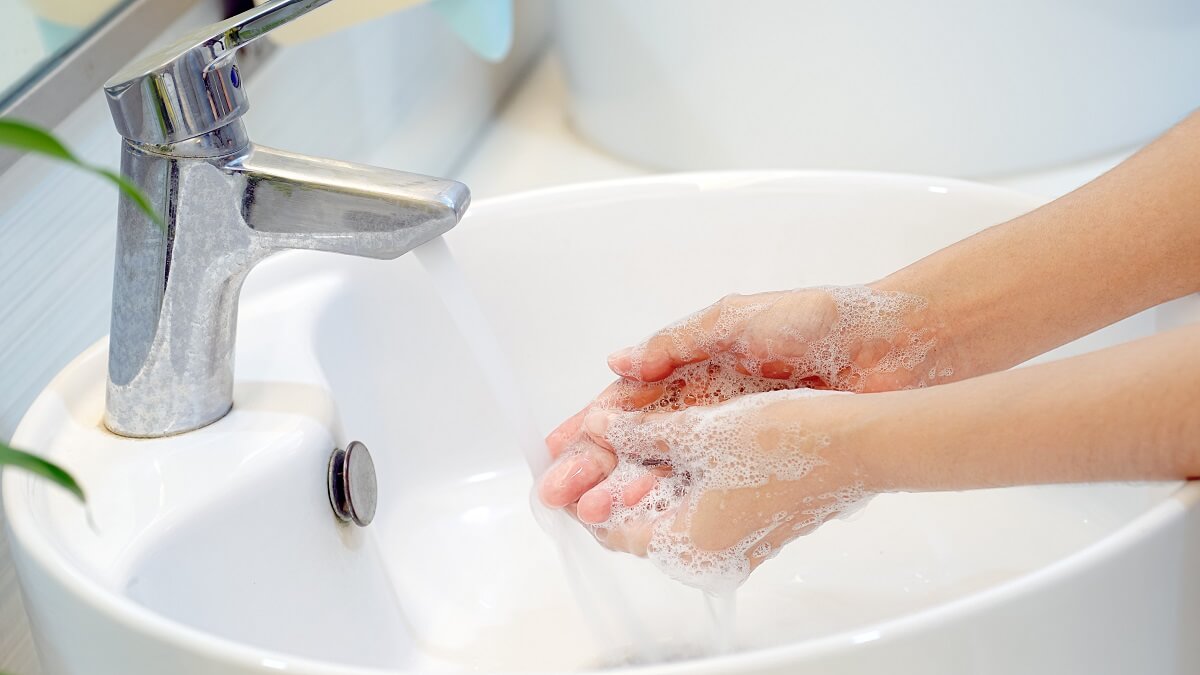 mycie dłoni