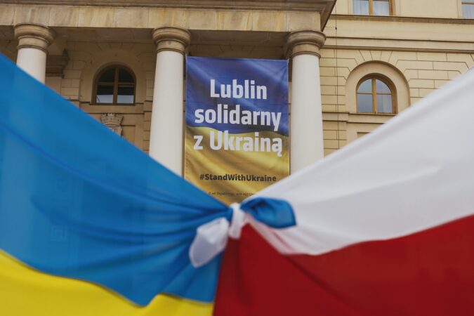 Lublin solidarny z Ukrainą