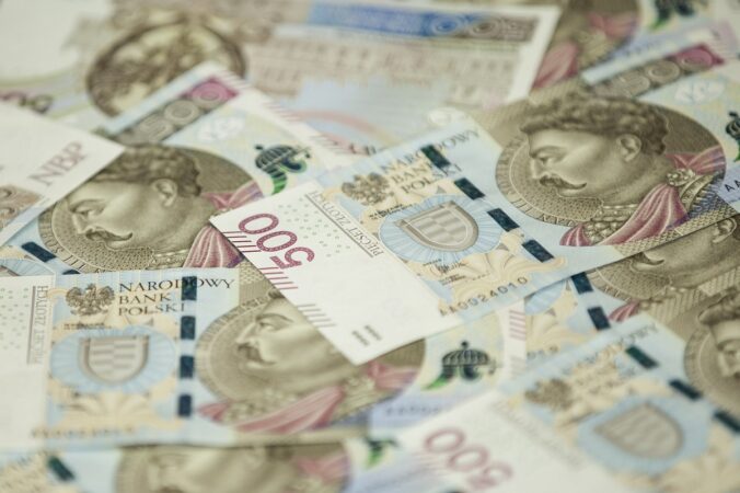 Banknoty o nominale 500 złotych