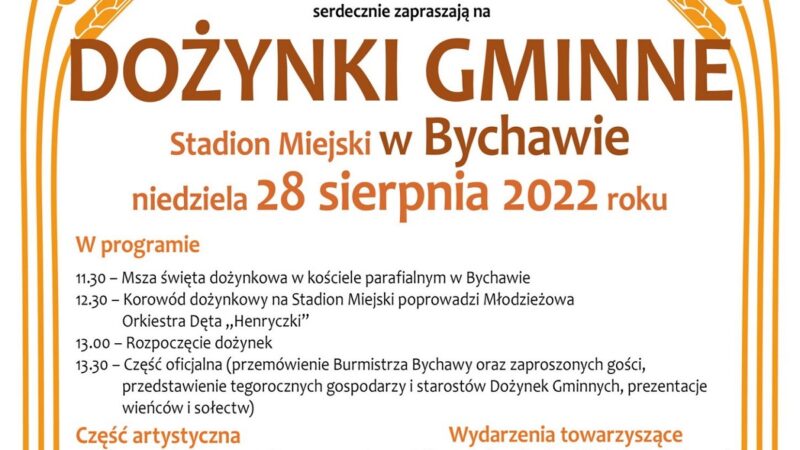 Dożynki Gminy Bychawa 2022