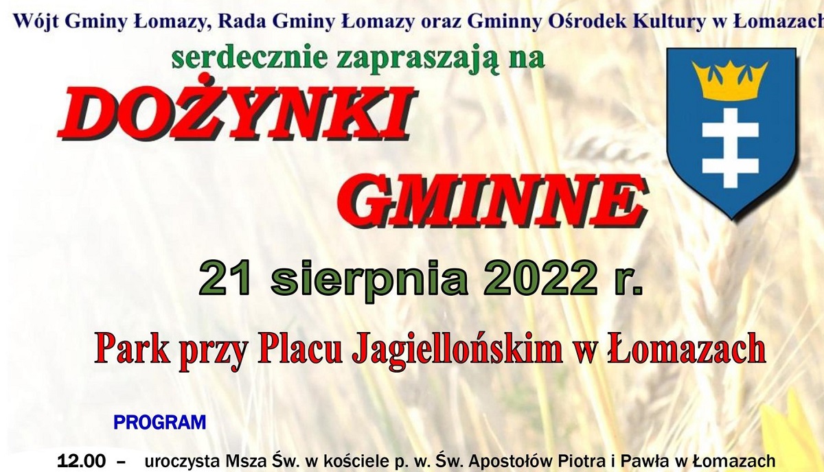 Dożynki Gminy Łomazy 2022. Gwiazda wieczoru zespół Future Folk