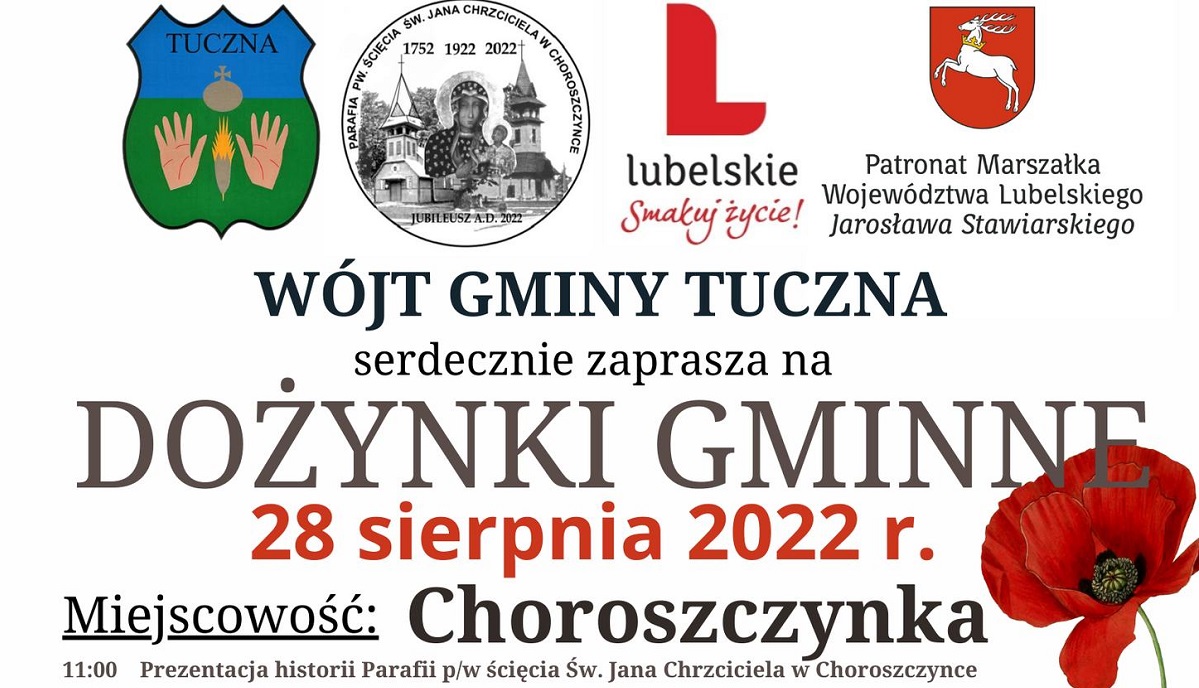 Dożynki Gminy Tuczna w Choroszczynce 2022