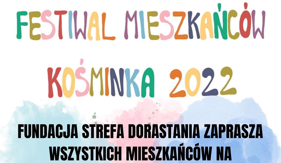 Festiwal Mieszkańców Kośminka 2022. W programie: warsztaty, gra terenowa, malowanie twarzy