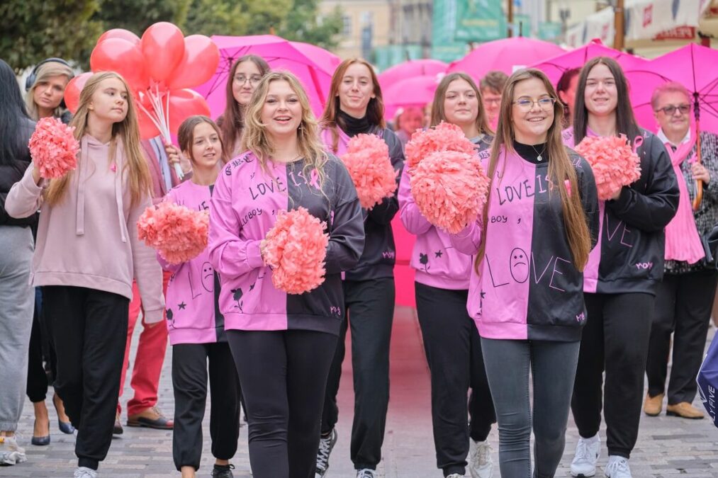Marsz Różowej Wstążki Lublin 2022