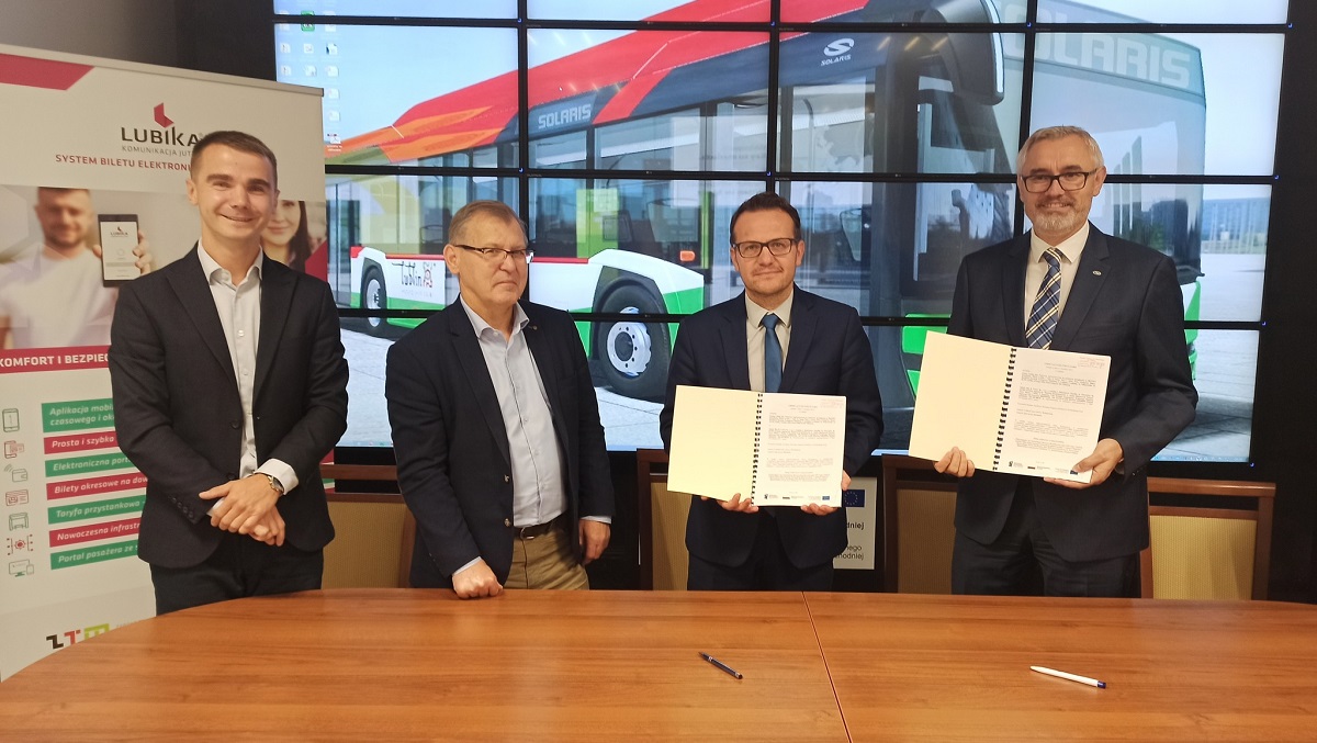 ZTM Lublin podpisał umowę na zakup pierwszego autobusu wodorowego