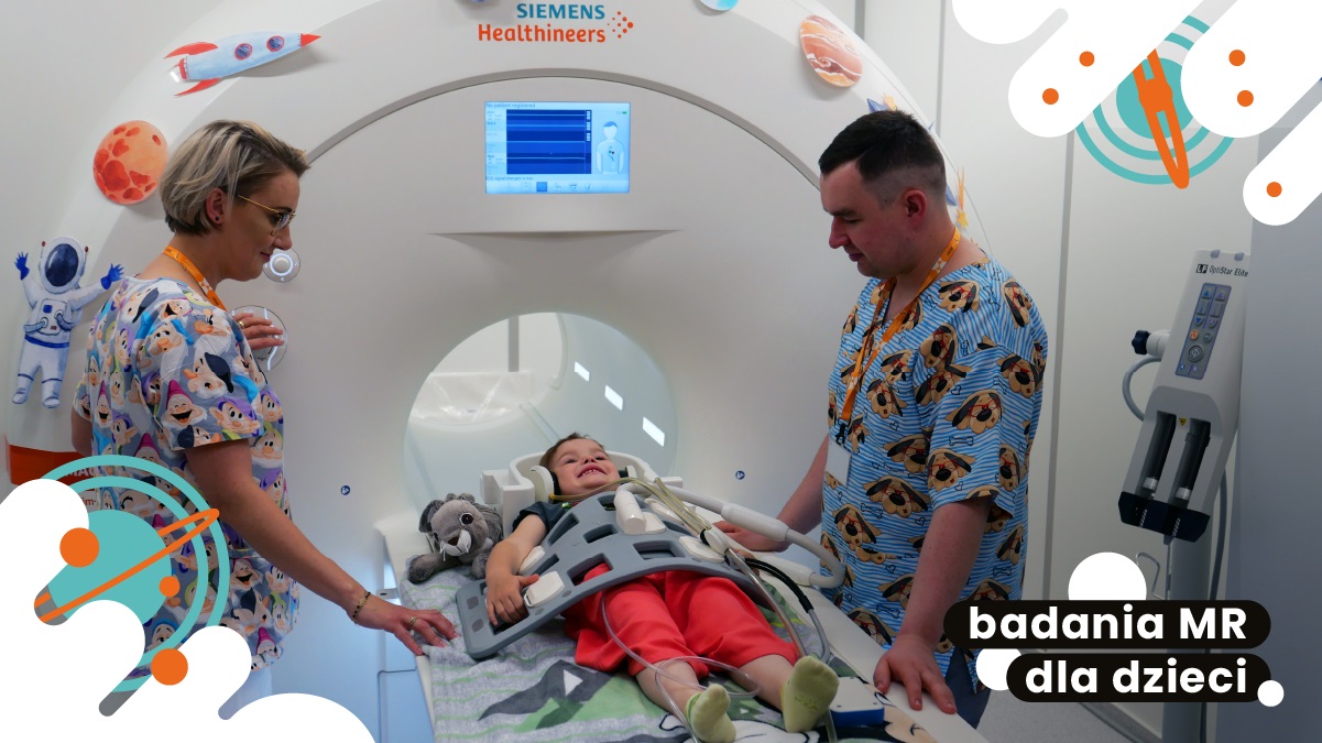 Rezonans magnetyczny głowy (MRI) u dzieci