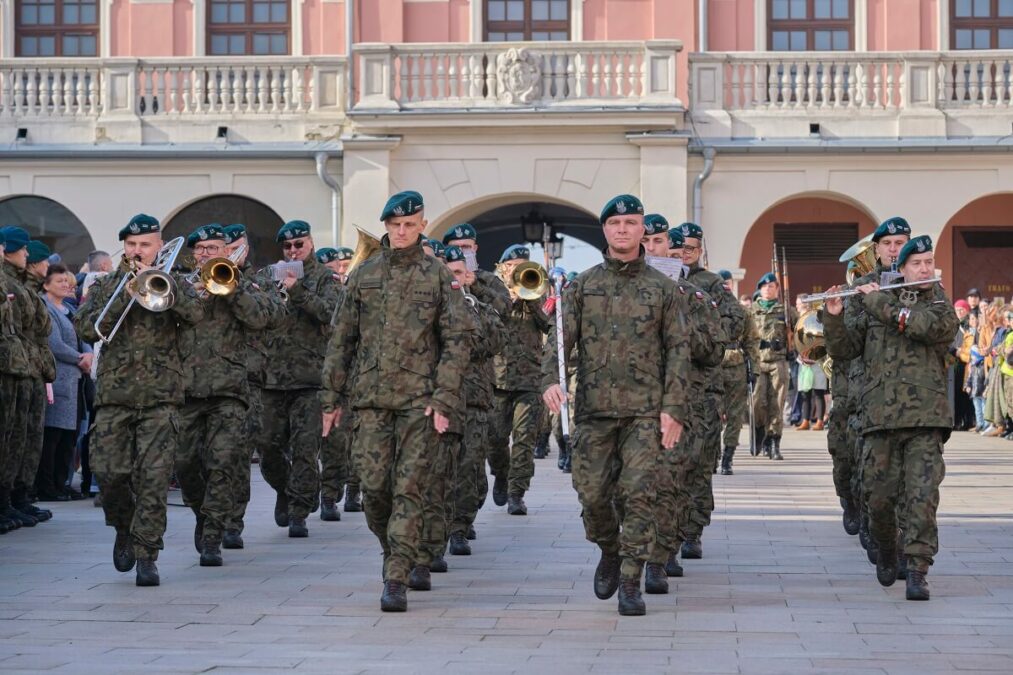 Ślubowanie kadetów klas mundurowych XIV LO Lublin