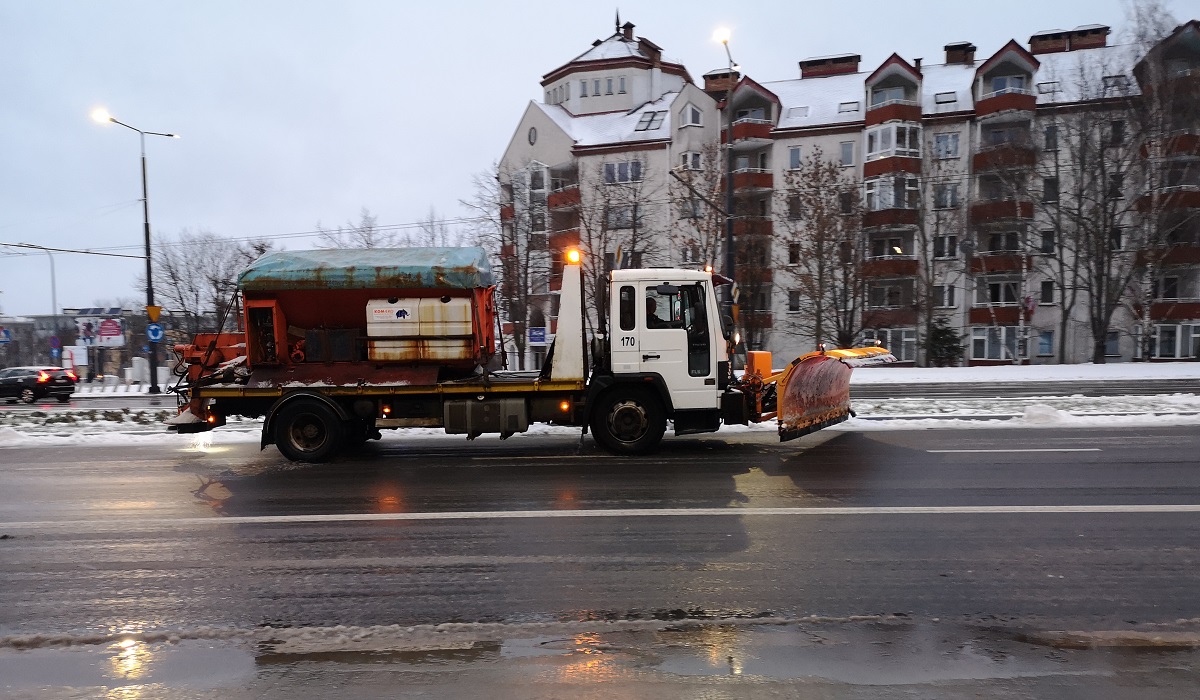 Odśnieżanie ulic Lublina