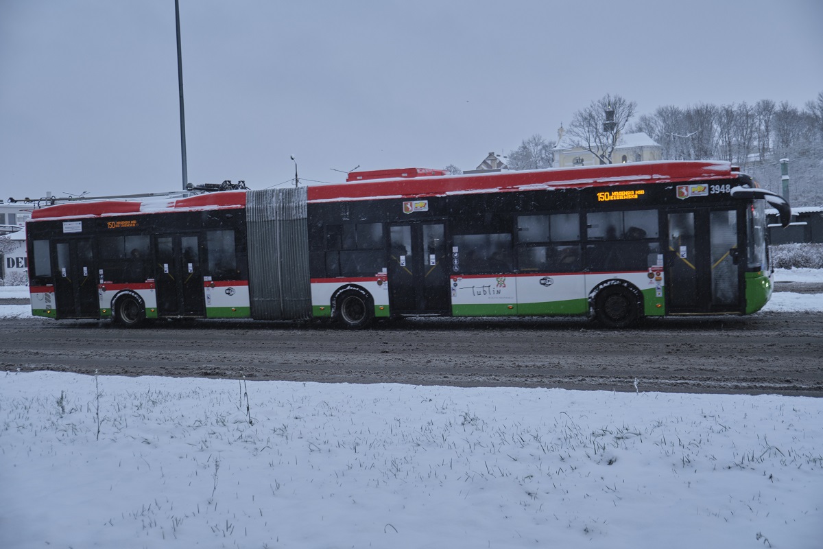 Trolejbus MPK Lublin na linii 150