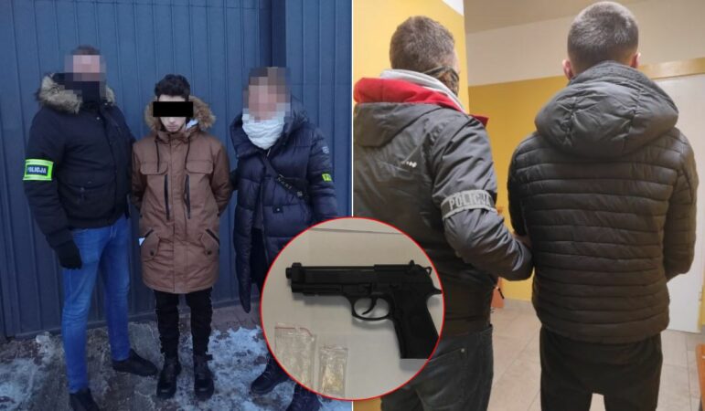 Młodzi mieszkańcy Lublina napadli z bronią pneumatyczną 25-latka