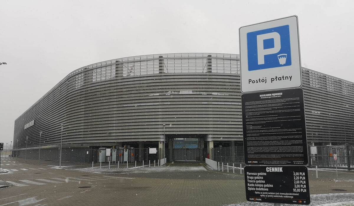 Płatny parking Arena Lublin