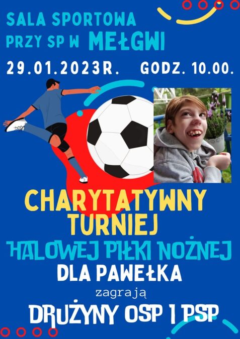 Charytatywny turniej piłki halowej dla Pawełka OSP KSRG Trzeszkowice