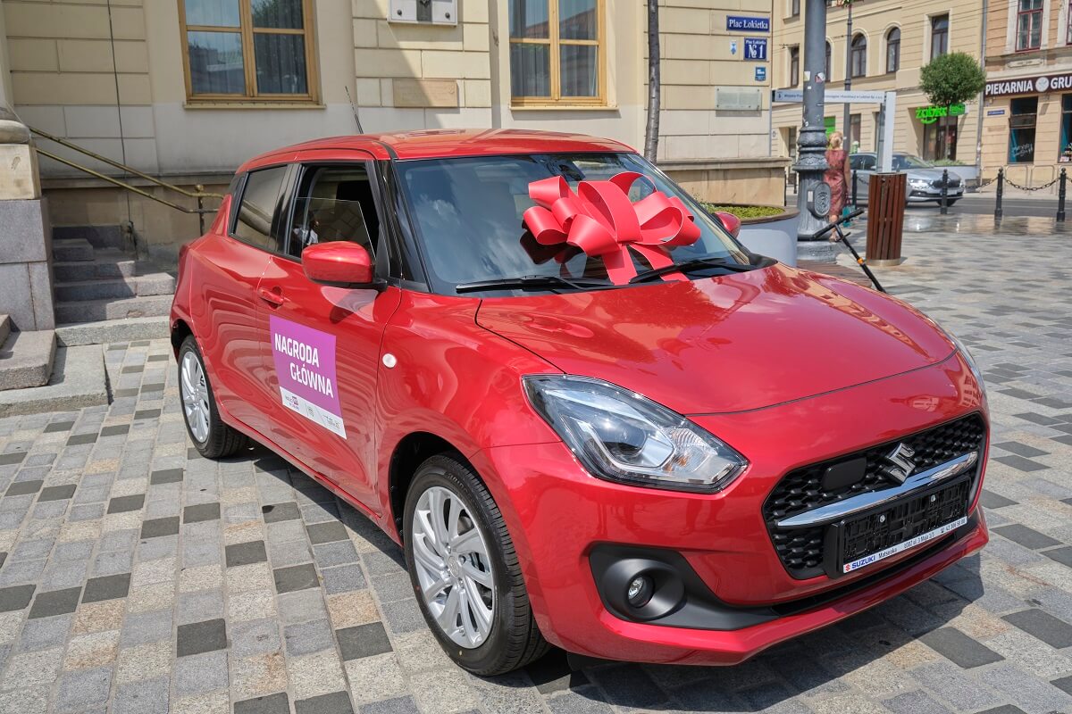 Hybrydowe Suzuki główną nagrodą z loterii Rozlicz PIT w Lublinie