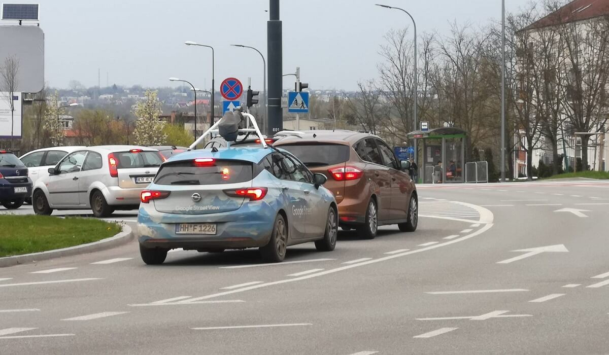 Samochód Google Street View w Lublinie