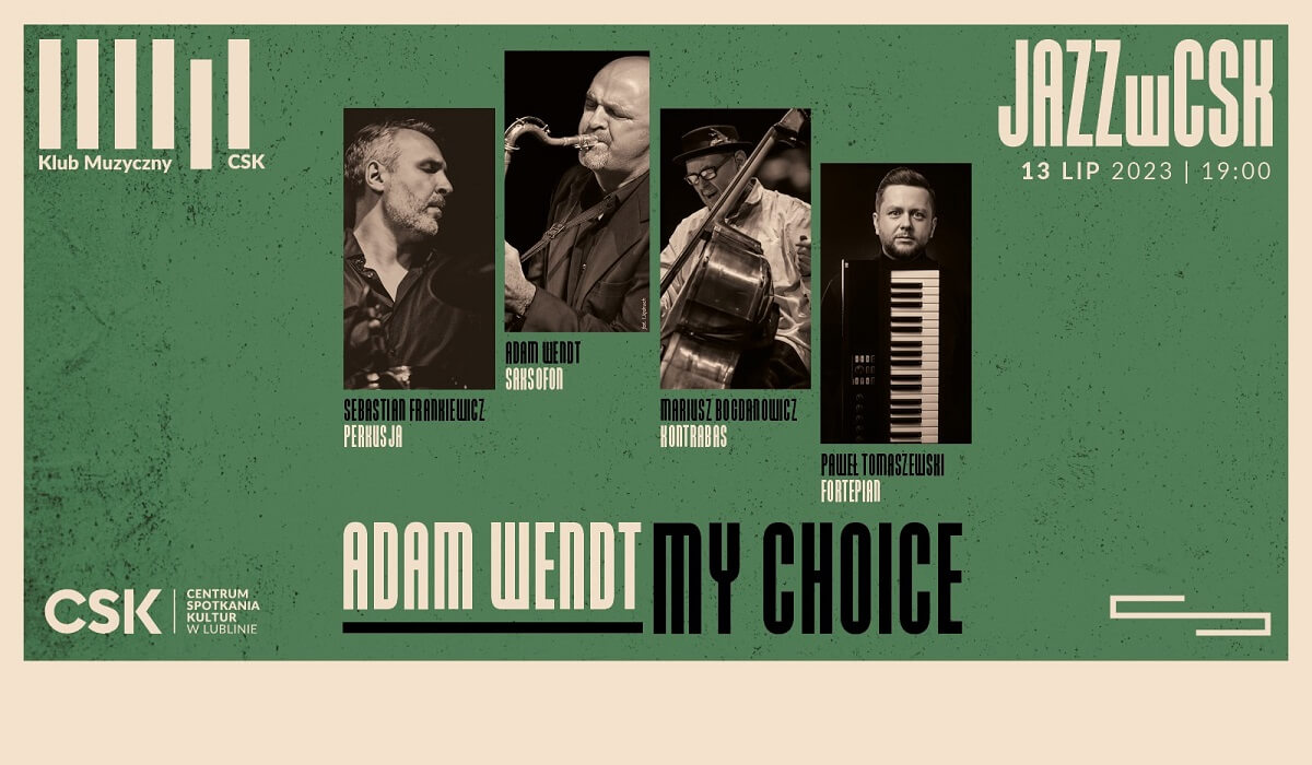 Plakat Adam Wendt - My Choice