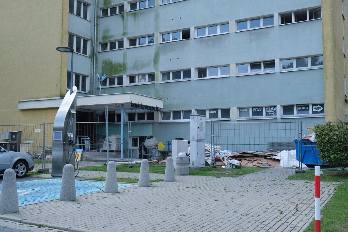 Remontowany Dom Studenta nr 1 Politechniki Lubelskiej okradziony
