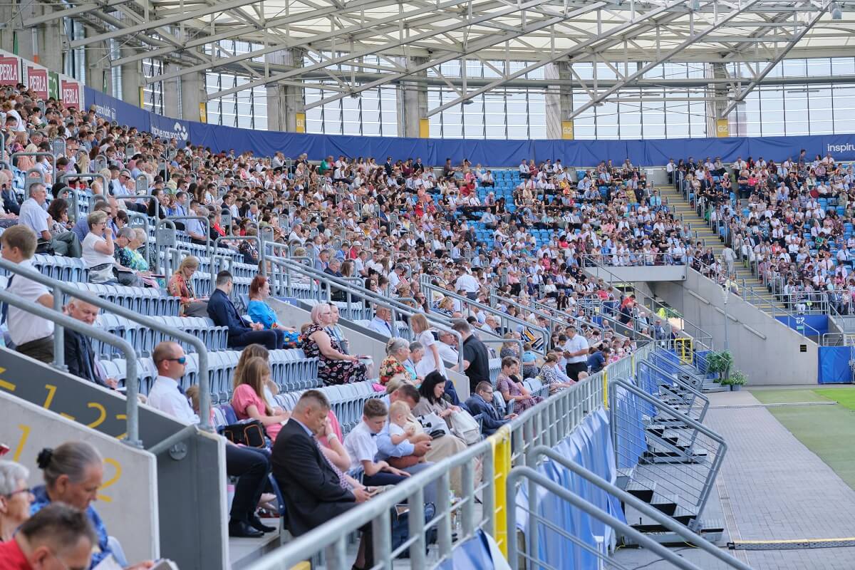 Świadkowie Jehowy na stadionie Arena Lublin