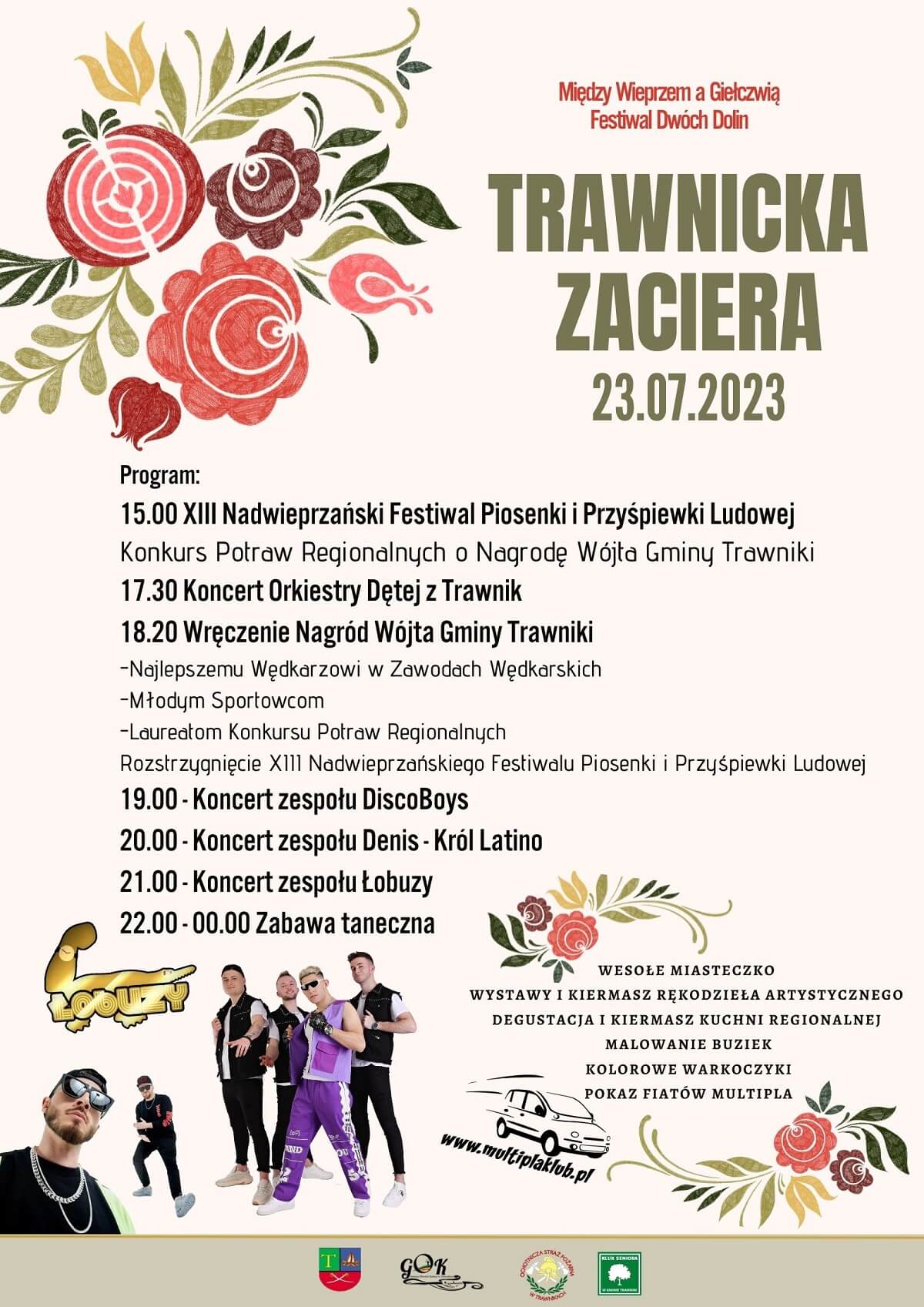 Trawnicka Zaciera 2023 - program, plakat