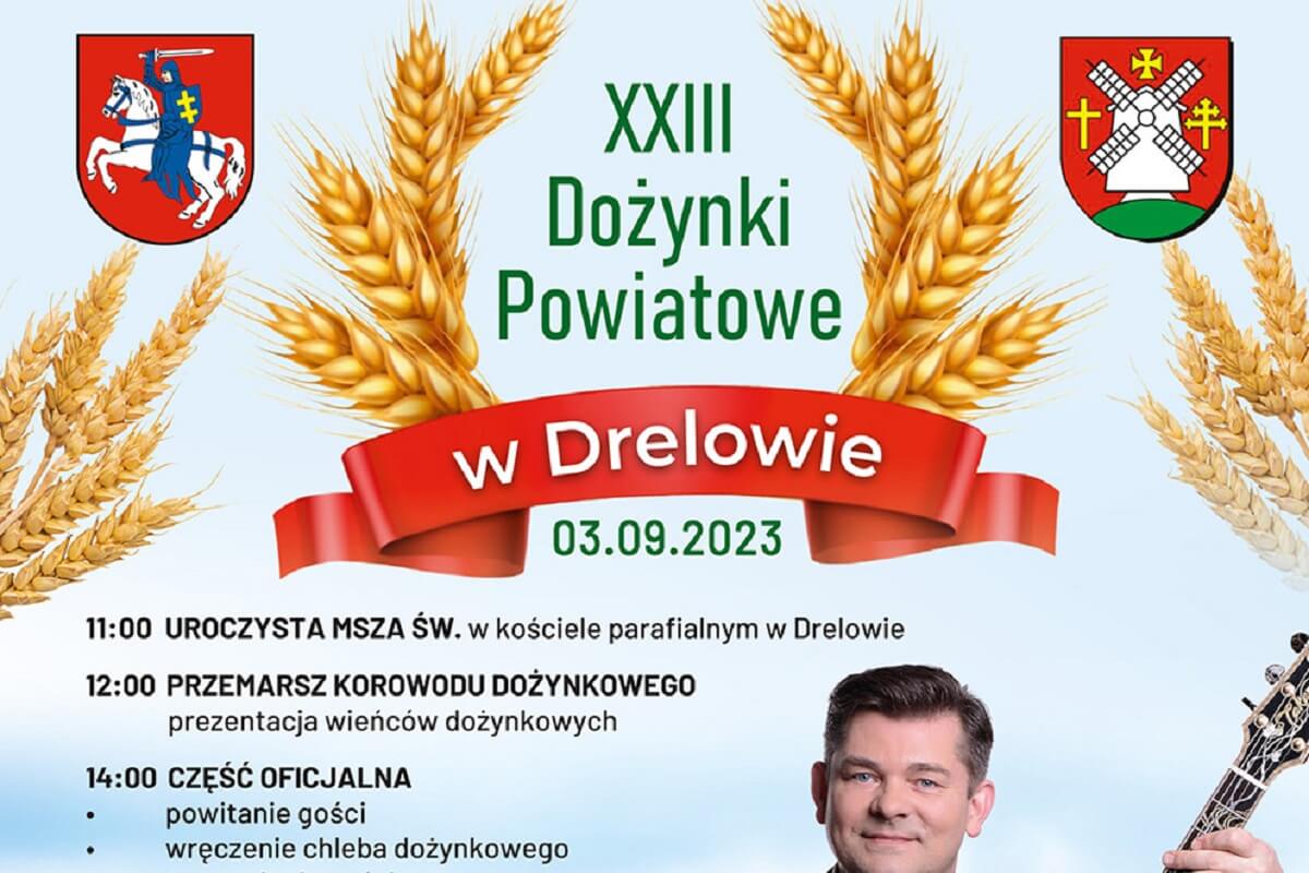 Dożynki powiatu bialskiego w Drelowie 2023
