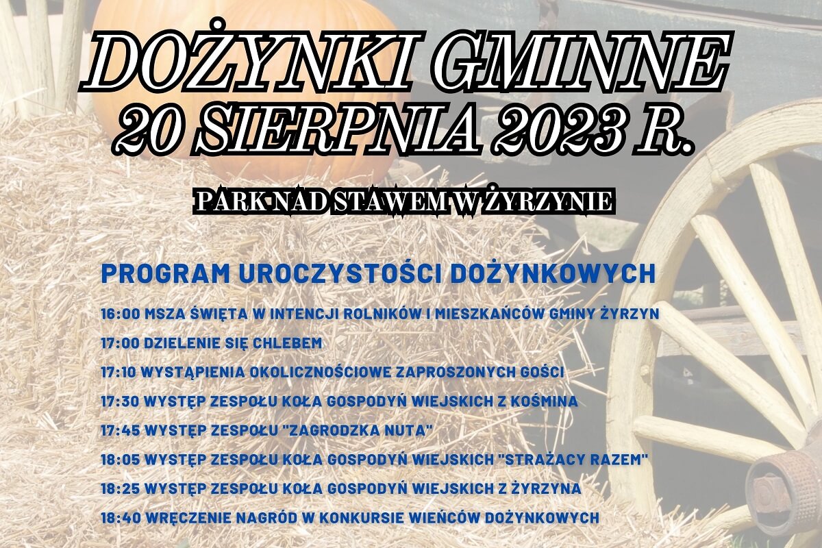 Dożynki w Żyrzynie 2023