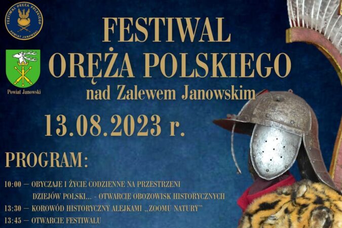 Festiwal Oręża Polskiego nad Zalewem Janowskim 2023