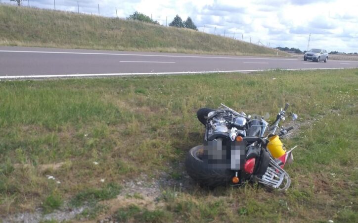 Motocyklista zginął na drodze ekspresowej S17 pod Lublinem