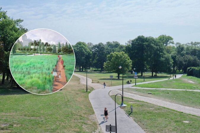 Wraca plan budowy parku na Błoniach pod Zamkiem