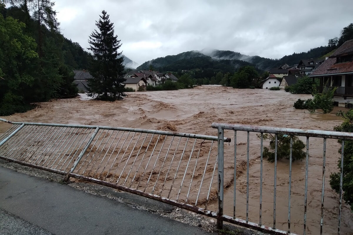 Powódź w Słowenii